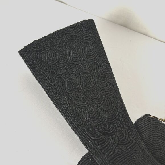 Genuine Corde' by Luxor Handbag Purse Triangular Black Handle Strap - Picture 5 of 16